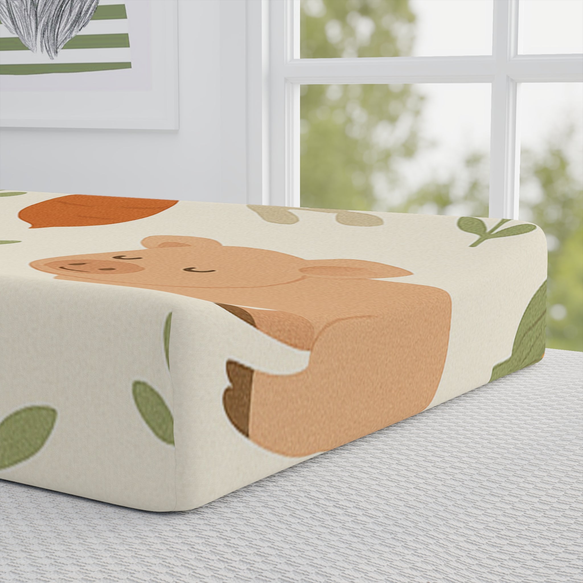 Farm Animal Baby Changing Pad Cover