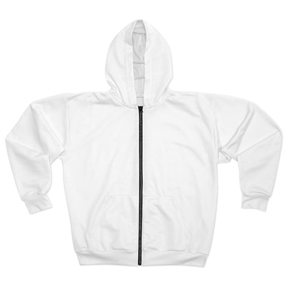 Women’s Stylish white  Zip Hoodie