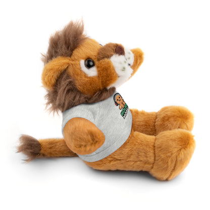 Holiday Mode On Gingerbread Bear Plush with Tee