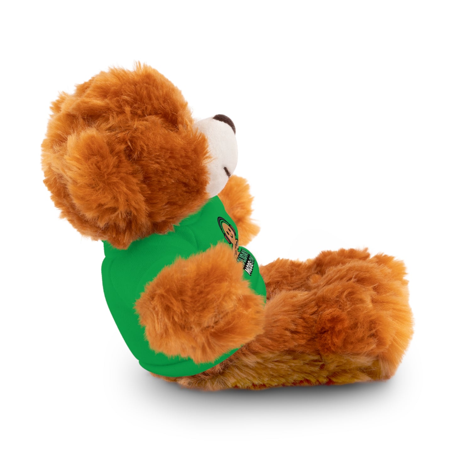 Holiday Mode On Gingerbread Bear Plush with Tee
