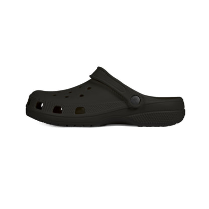 Black EVA Foam Clogs — Lightweight Waterproof Garden & Beach Shoes