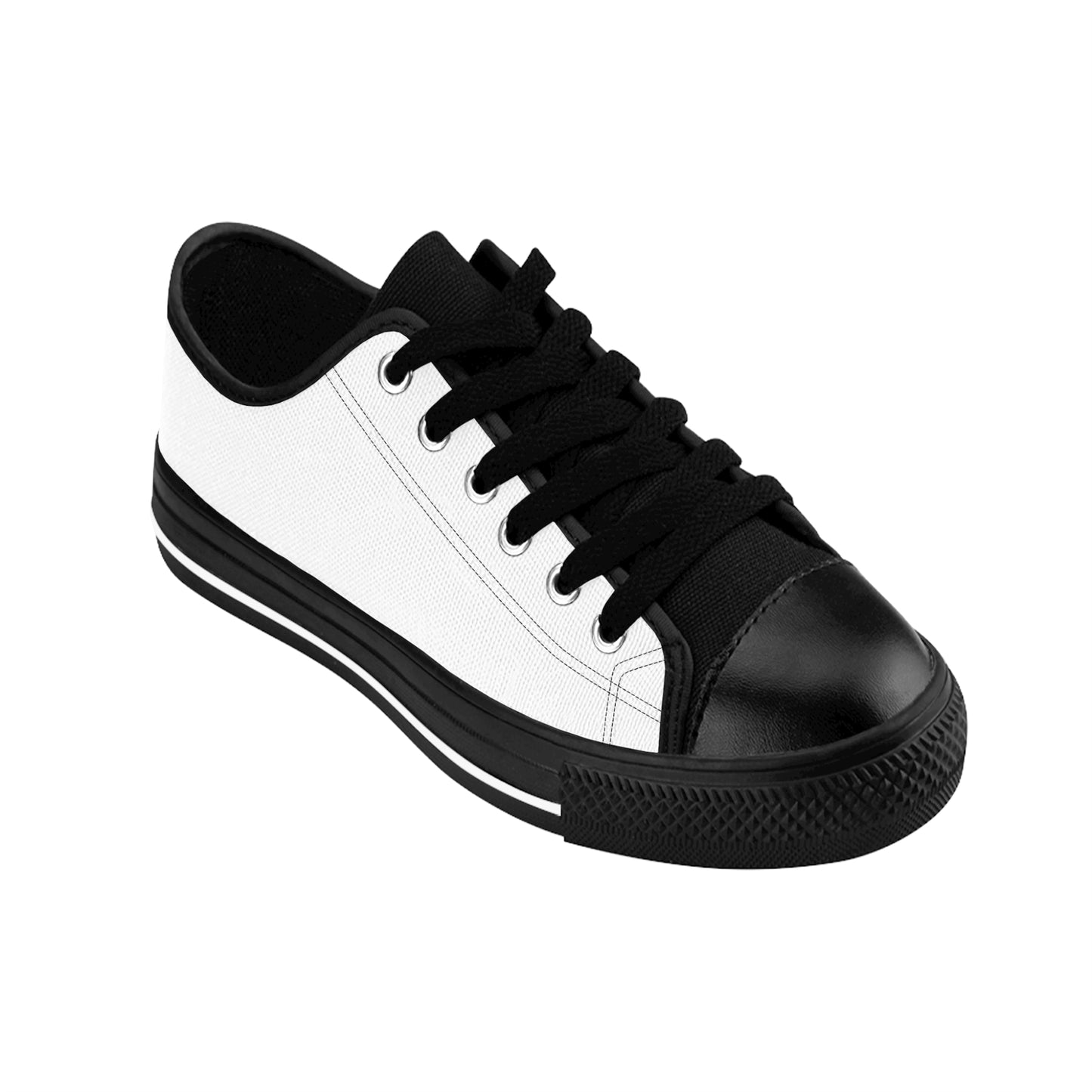 Black and white Women's Sneakers Converse inspired
