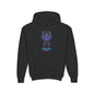 Youth Hoodie — Neon k-Pops Gamer Girl Graphic “Pixel Pal” Streetwear