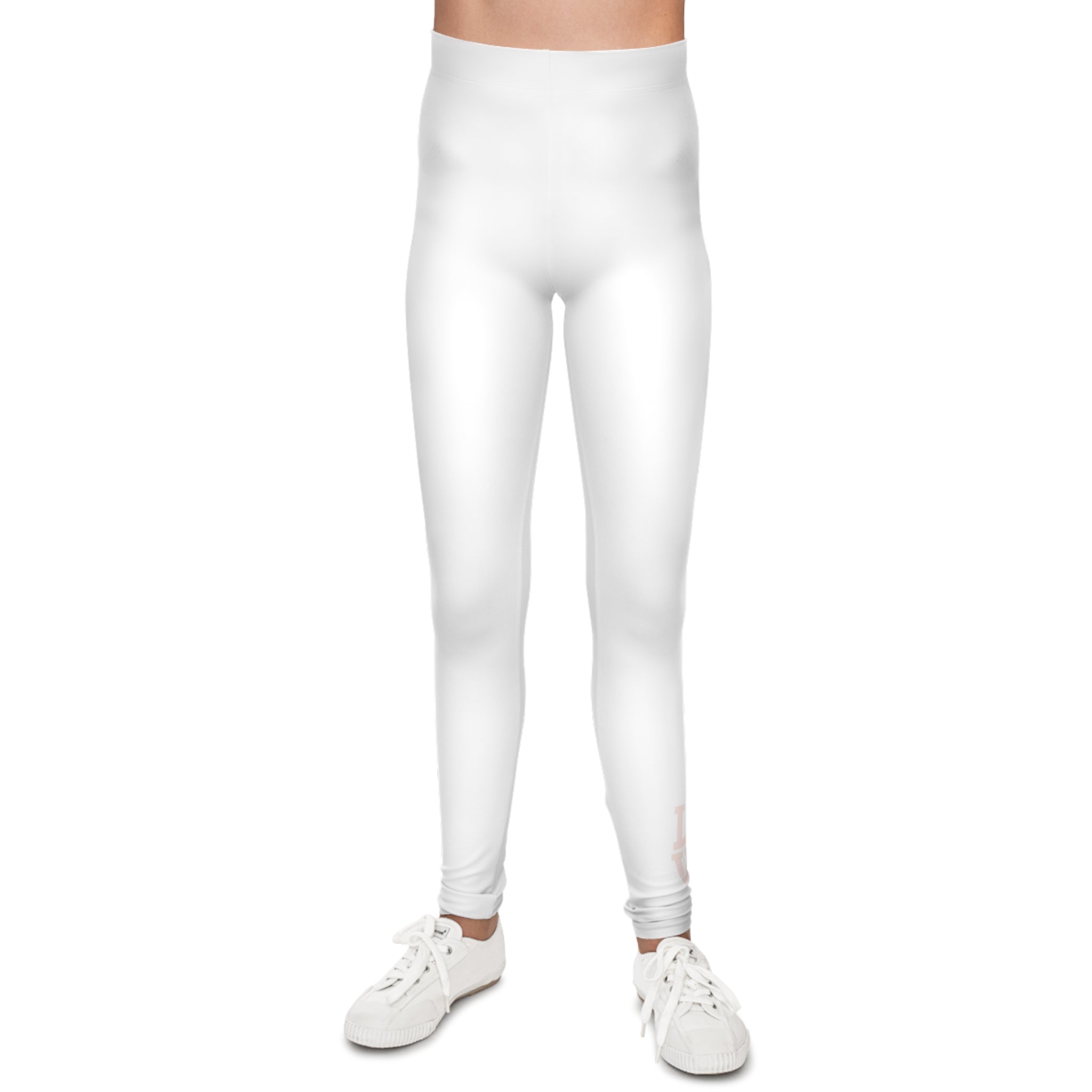 Love Inspired Youth Leggings - Perfect for Active Girls, Everyday Wear, Gifts, Sports, Valentine's Day