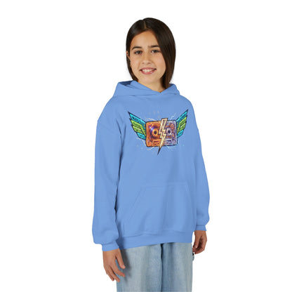 Youth Retro Cassette Wings Hoodie