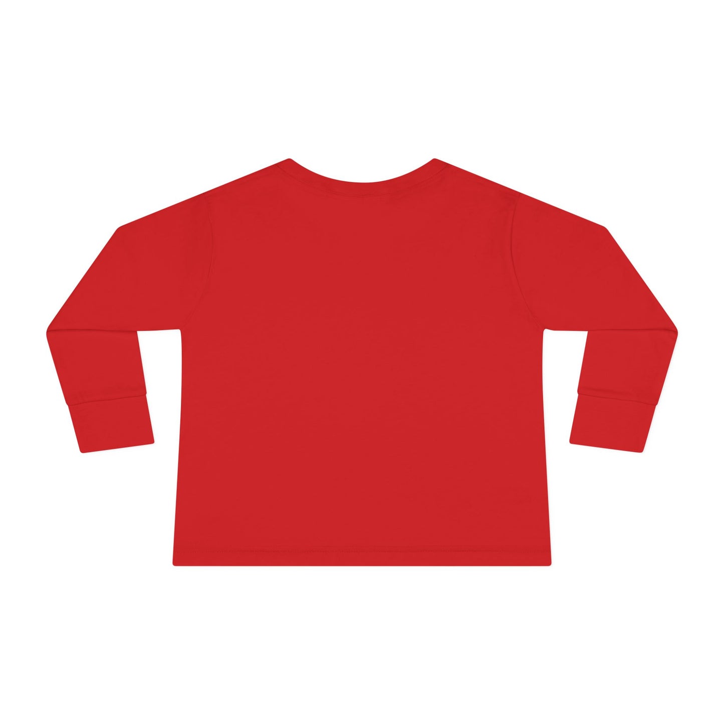 Holiday Vibes unisex Toddler Long Sleeve Tee – Cute Christmas Tree Kids Shirt
