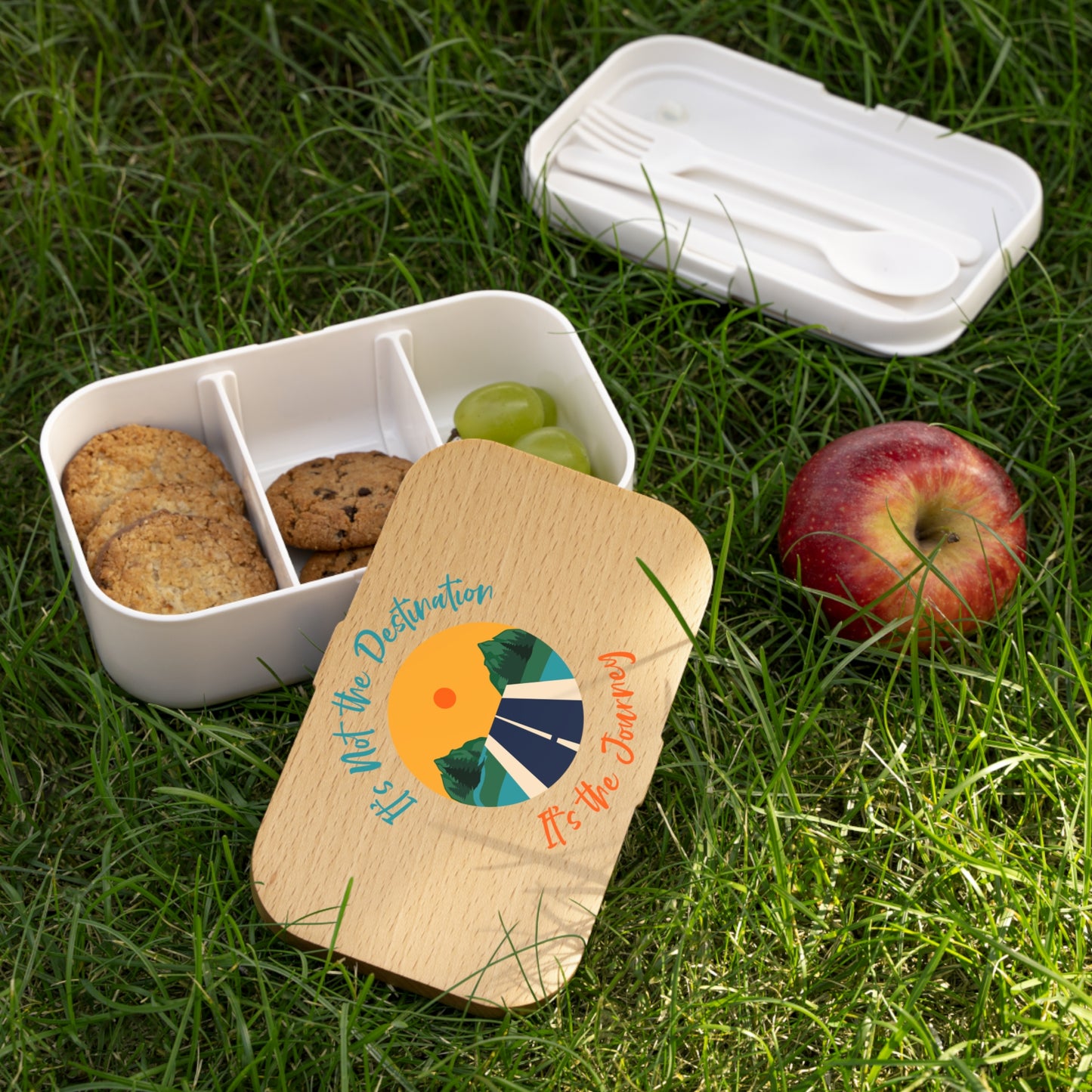 Inspirational Bento Lunch Box for Travel Enthusiasts