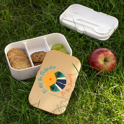 Inspirational Bento Lunch Box for Travel Enthusiasts