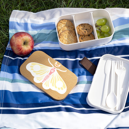 Butterfly Design Bento Lunch Box for Eco-Friendly Eating