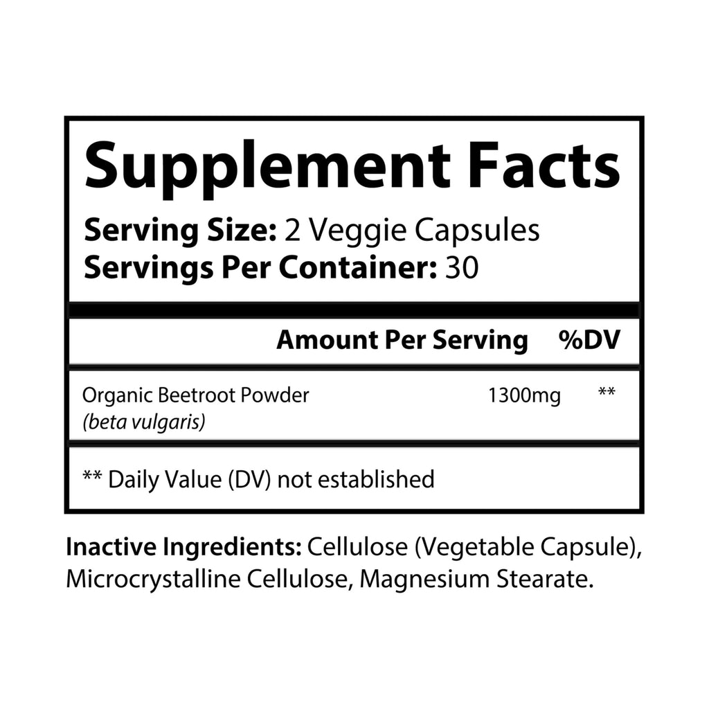 Base Camp Vital Beetroot Supplement (60 Capsules)