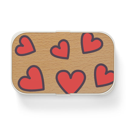 Heartfelt Bento Lunch Box - Cute & Practical Meal Container