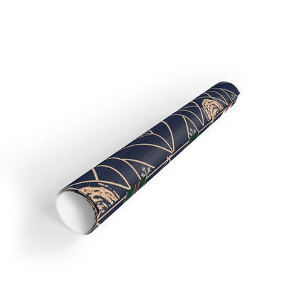 Festive Christmas Gift Wrapping Paper Roll - Holiday Designs