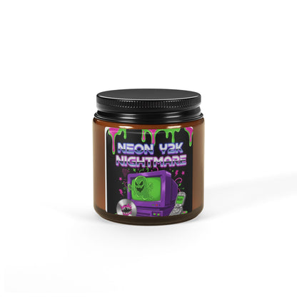 Glow-in-the-Dark Scented Candle, Aromatherapy, Home Décor, Gift for Gamers, Halloween Decorations, Relaxation