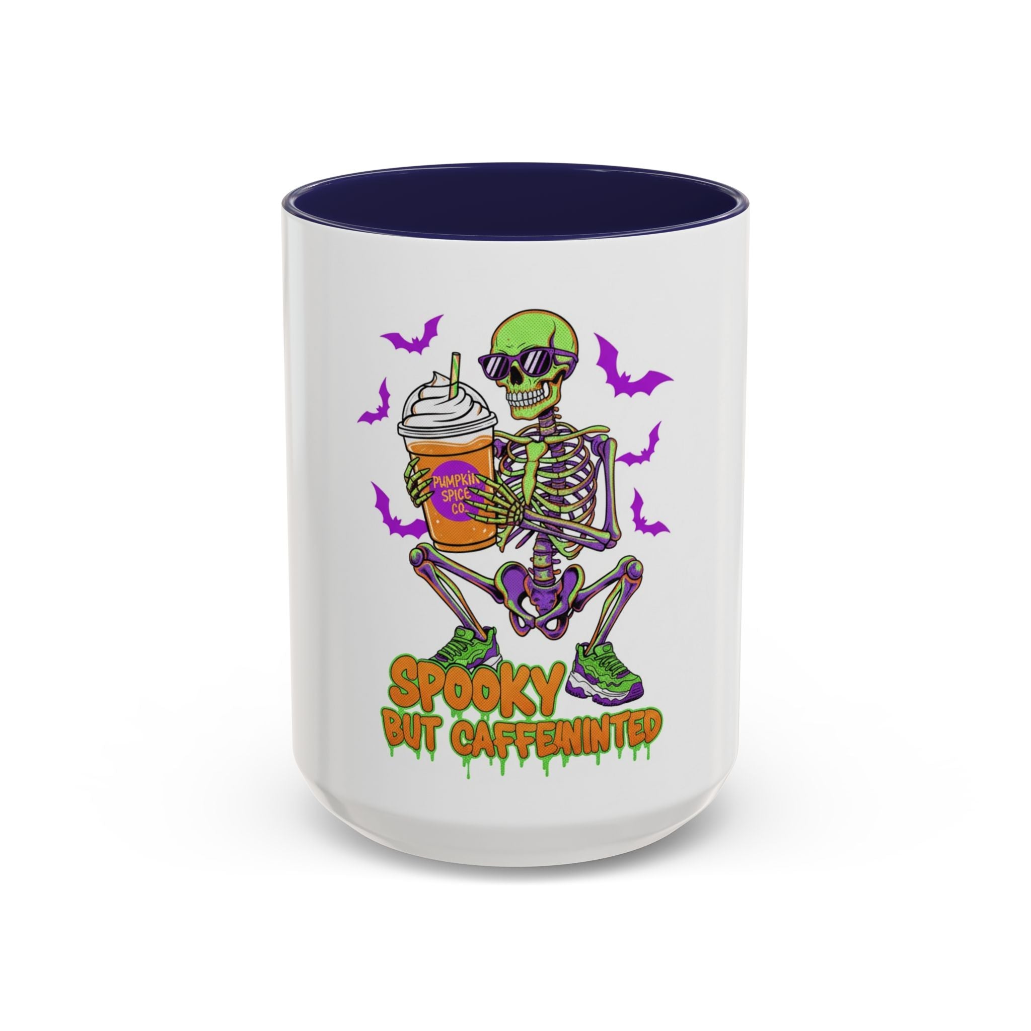 Spooky Skeleton Coffee Mug – Perfect for Halloween, Fall Decor, Gifts for Coffee Lovers, Unique Scary Mug, Funny Skeleton Cup