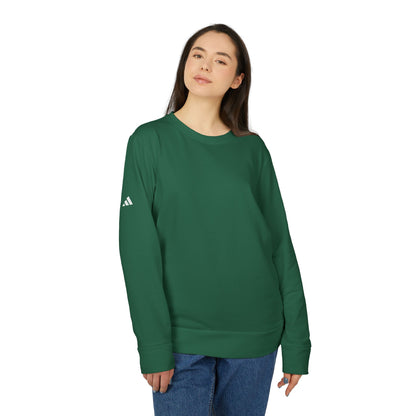 Women’s Adidas Crewneck Sweatshirt — Minimal Neutral Fleece Pullover