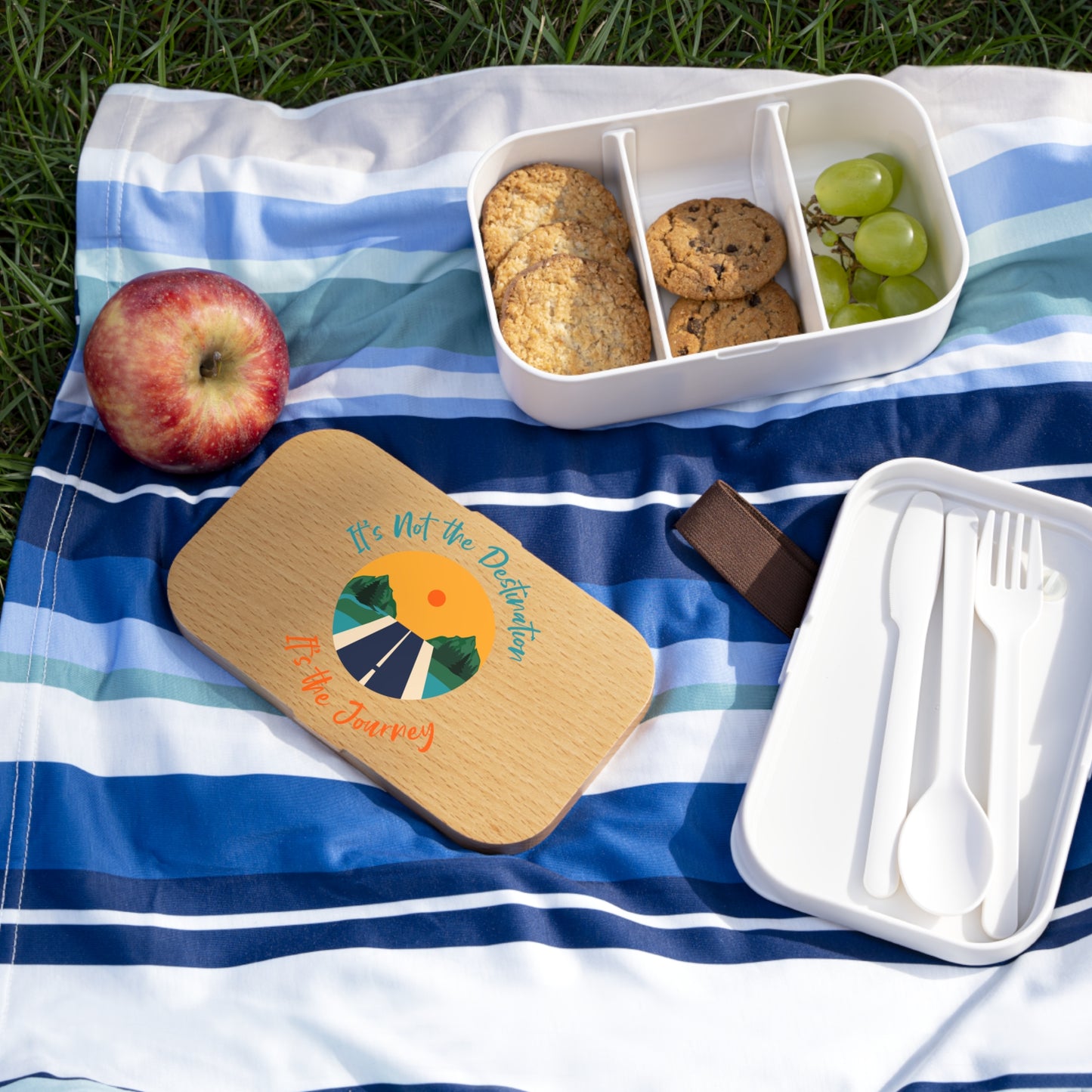 Inspirational Bento Lunch Box for Travel Enthusiasts
