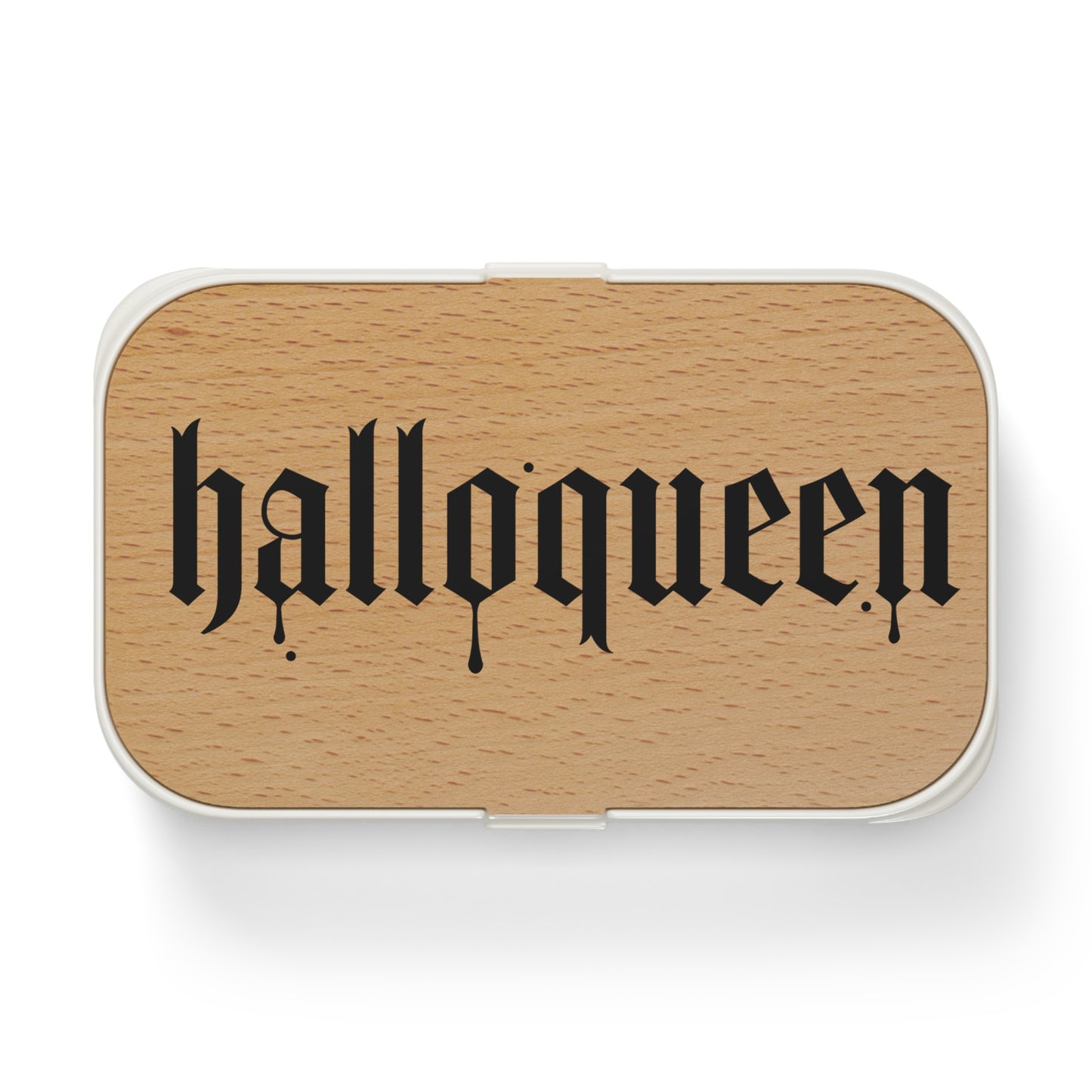 Halloween Bento Lunch Box - 'Halloqueen' Design for Spooky Lunches