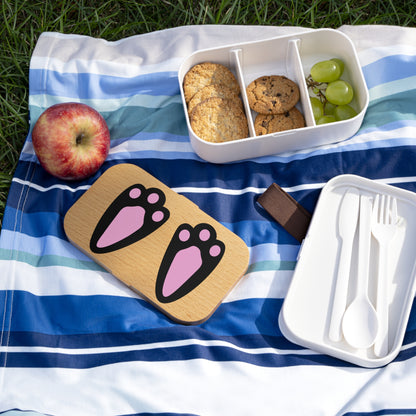 Cute Cat Paw Print Bento Lunch Box