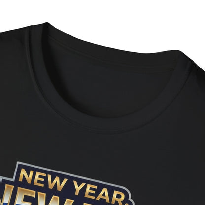 New Year 2026 T-Shirt – "New Year, New Era" Champagne & Fireworks Celebration Tee