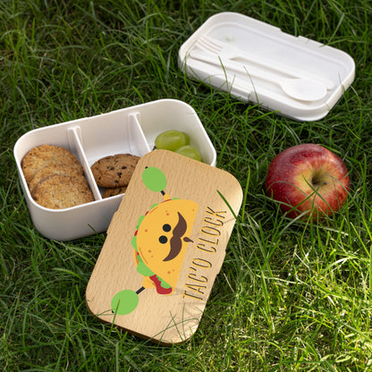 Fun Taco Bento Lunch Box - Perfect for Kids and Food Lovers “taco o’clock”