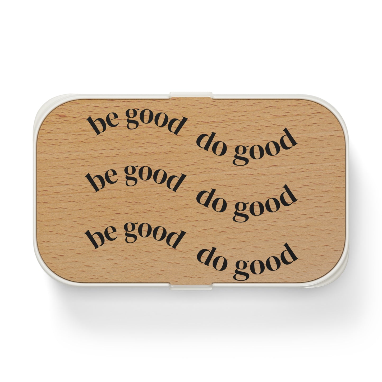 Inspirational Bento Lunch Box - "Be Good, Do Good"