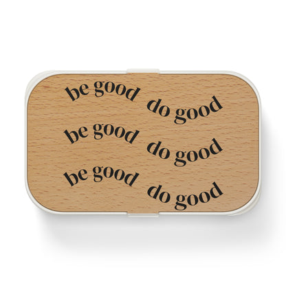 Inspirational Bento Lunch Box - "Be Good, Do Good"