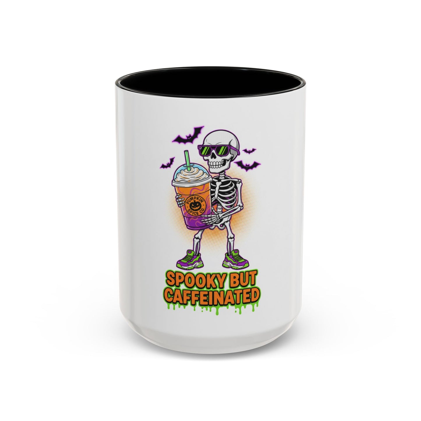 Spooky Skeleton Coffee Mug for Halloween Enthusiasts, Perfect for Gifting, Halloween Decor, Party Accent, Fun Drinkware