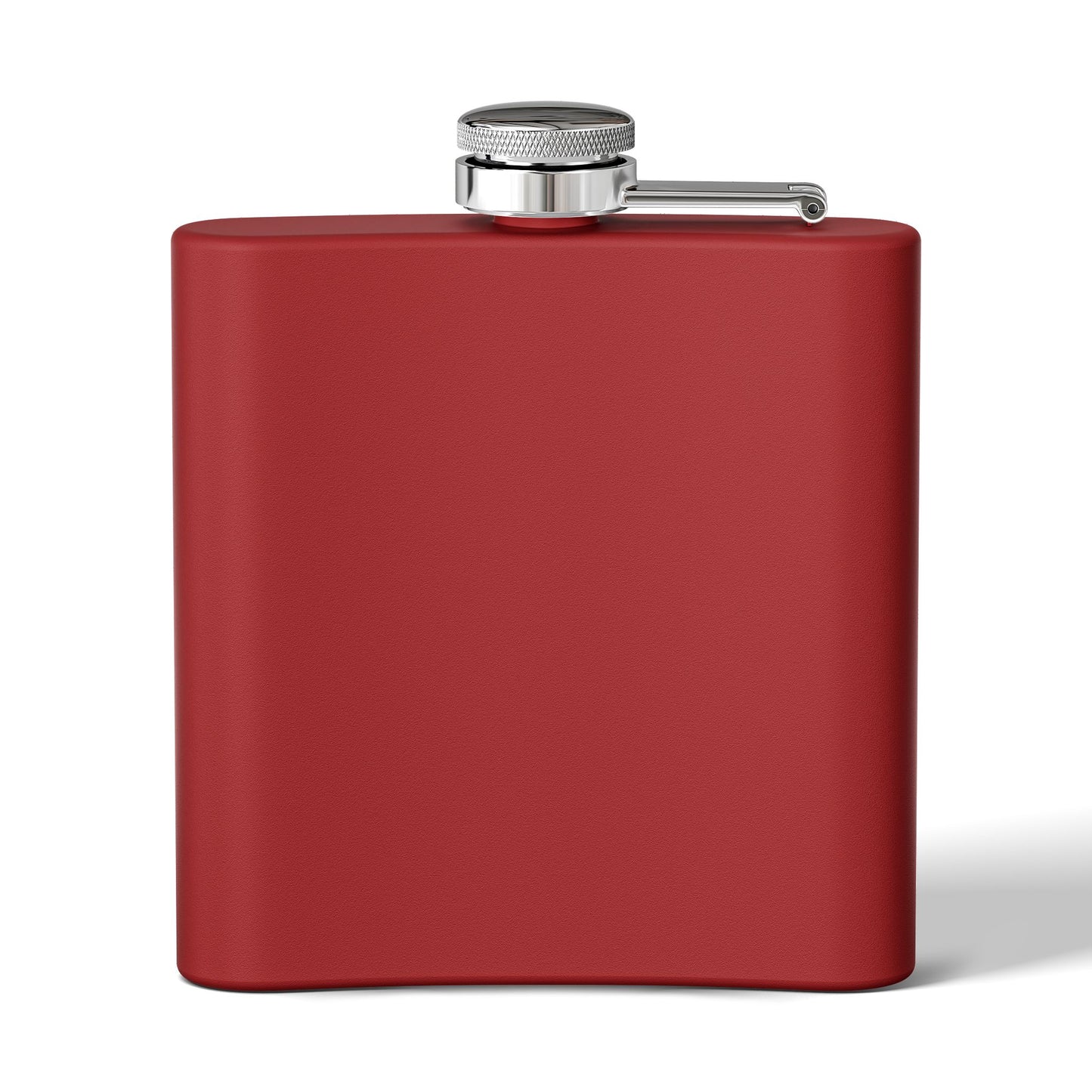 Whiskey Night Stainless Steel Flask — 6oz Holiday Spirits Design ( free shipping)