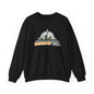 Base Camp Vital Mountain Embroidered Crewneck Sweatshirt | Cozy Hiking & Camping Pullover | 50/50 Midweight  Vital Mountain Crewneck Sweatshirt — Outdoor Adventure Logo Pullover (free shipping)