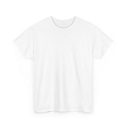 Women’s Casual white Heavy Cotton Tee - Perfect for Everyday Wear