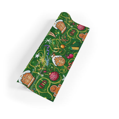 Festive Christmas Wrapping Paper Roll