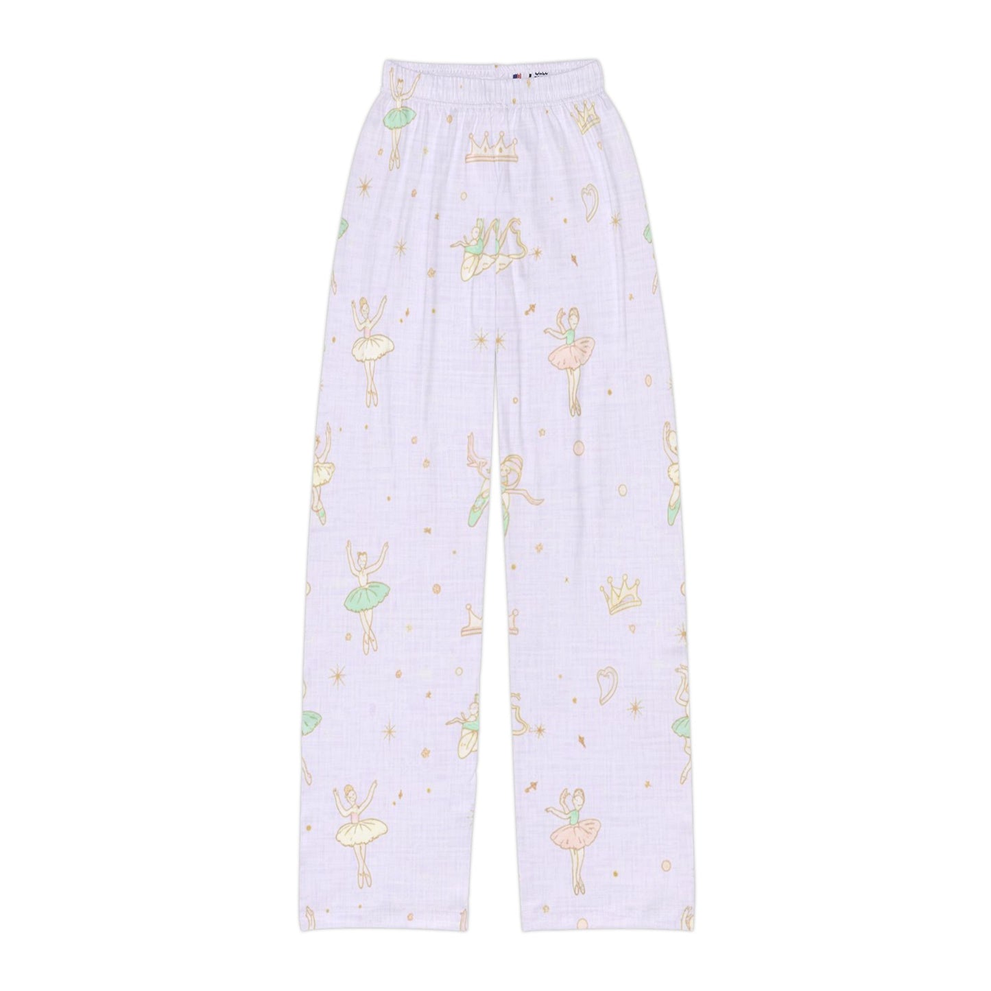 Kids Ballerina Lounge Pants – Pastel Tutu Print