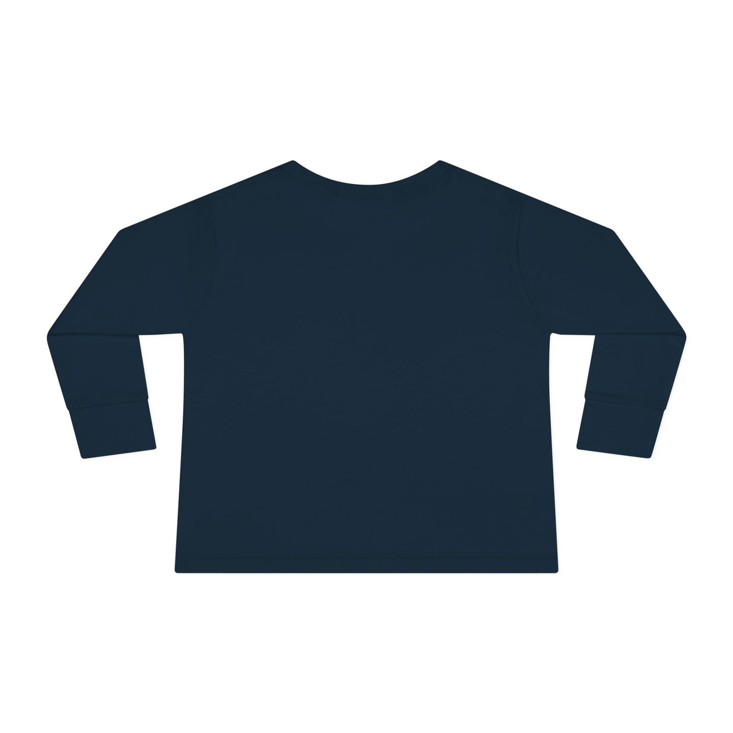 Holiday Vibes unisex Toddler Long Sleeve Tee – Cute Christmas Tree Kids Shirt