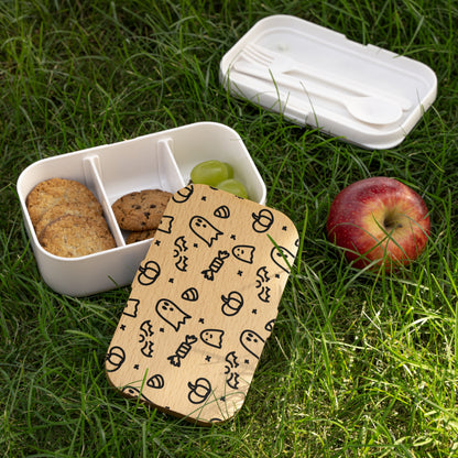Halloween-Themed Bento Lunch Box for Kids