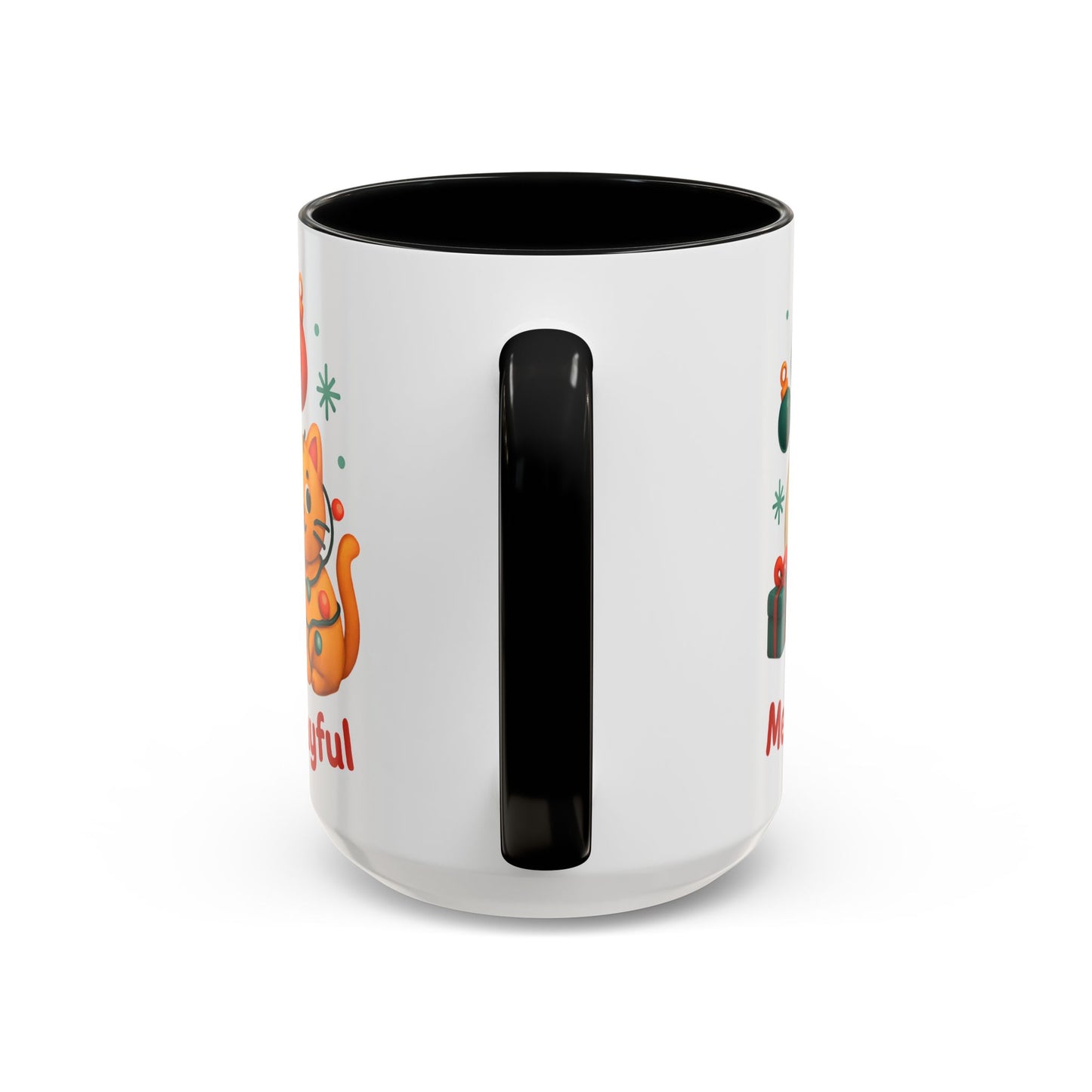 Christmas Animal Mug — "Merry & Playful" Accent Coffee Cup