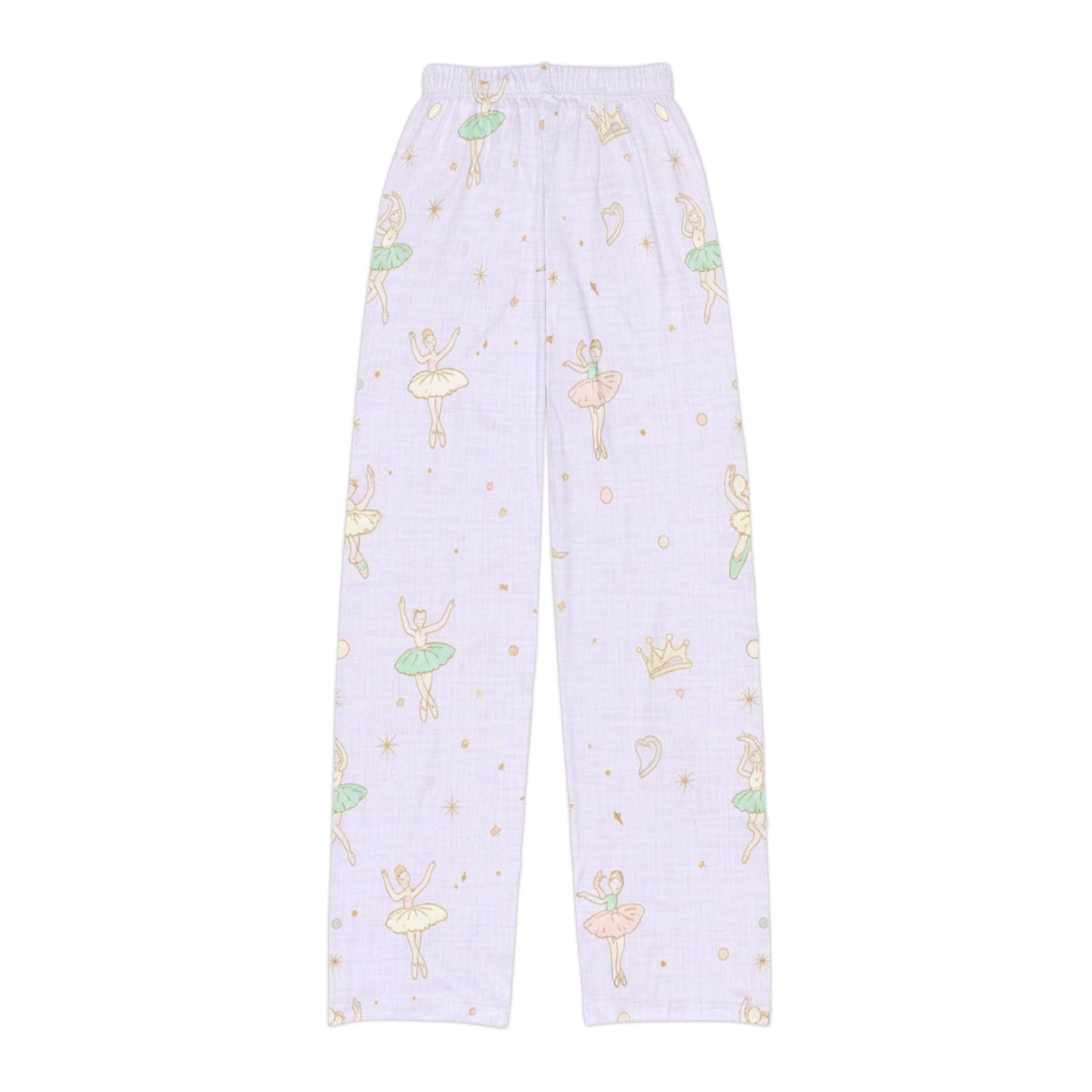 Kids Ballerina Lounge Pants – Pastel Tutu Print