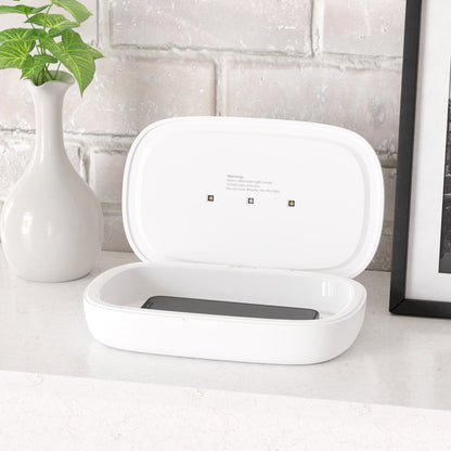 UV Phone Sanitizer & Wireless Charger — "Be Bright" Cute Kawaii Design (free Shipping)