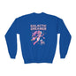 Youth Sweatshirt — "Galactic Dreamer" Astronaut Mermaid Crewneck