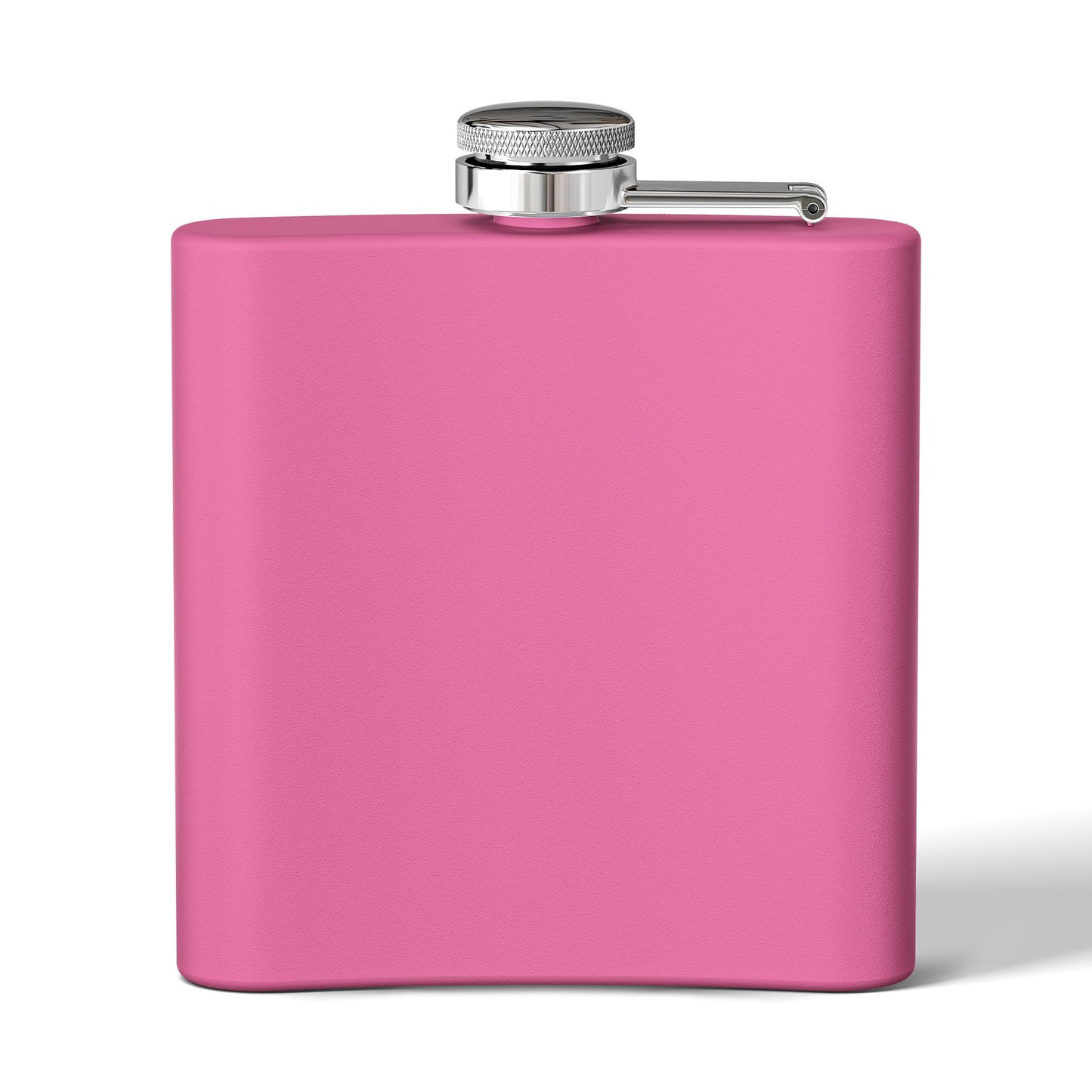 Holiday Poinsettia Flask — 6oz Stainless Steel Christmas Hip Flask (free shipping)