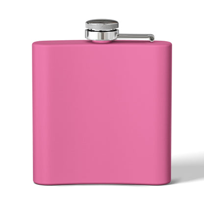 Holiday Poinsettia Flask — 6oz Stainless Steel Christmas Hip Flask (free shipping)