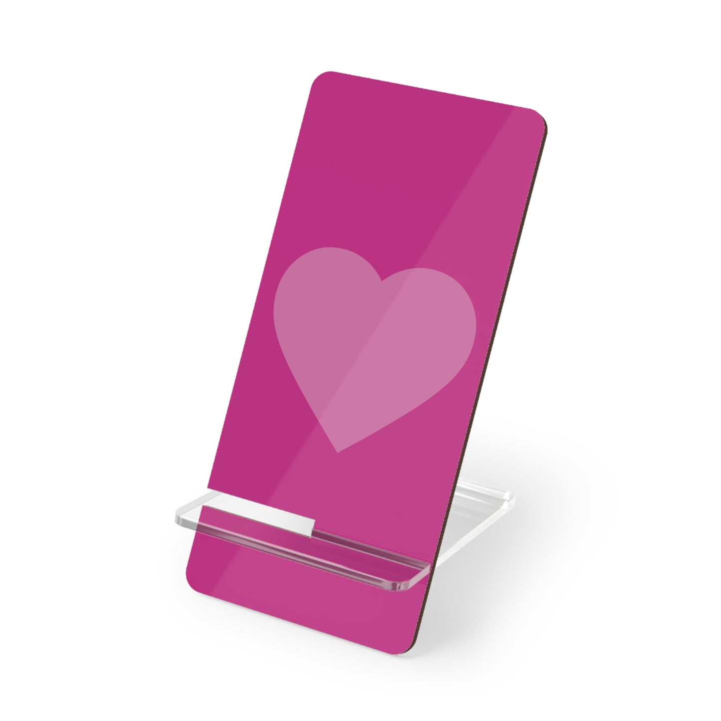 Heart-Themed Smartphone Stand - Cute & Functional Mobile Display Holder