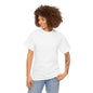 Women’s Casual white Heavy Cotton Tee - Perfect for Everyday Wear