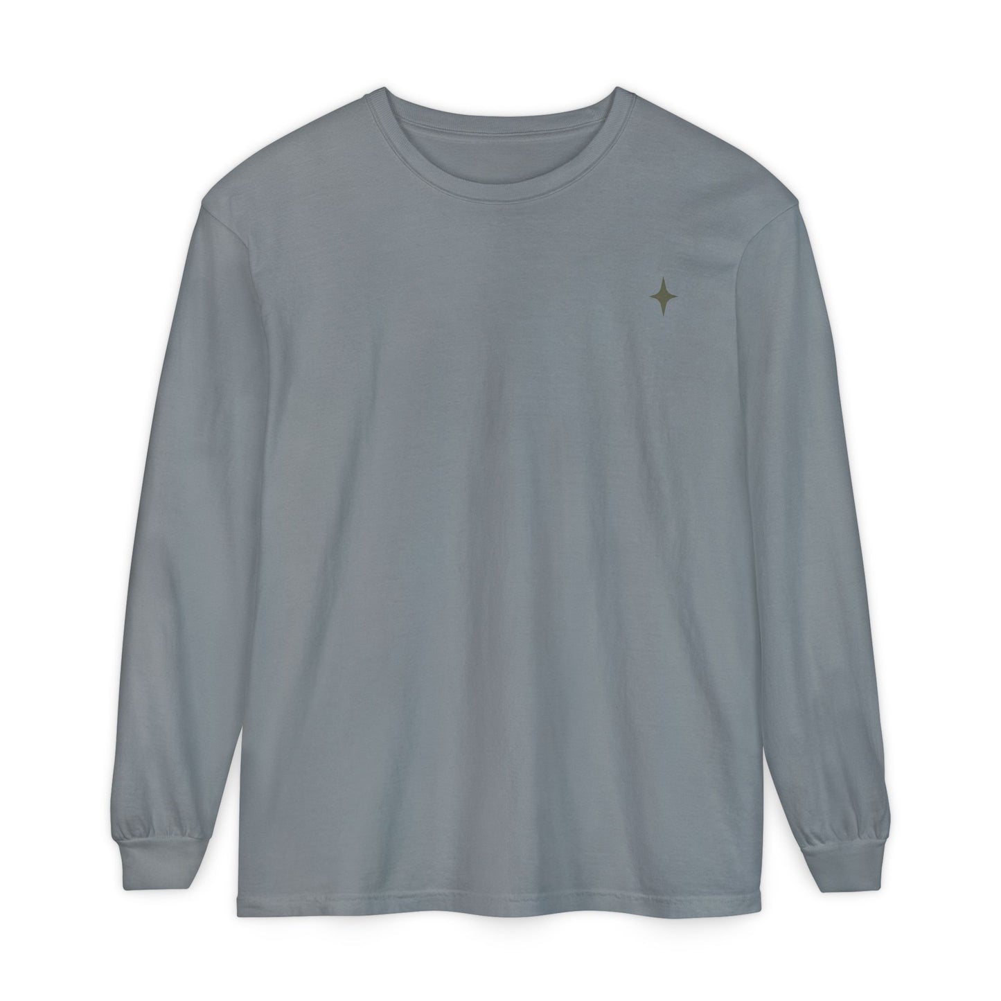 Minimal Star logo Long Sleeve Tee