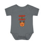 Merry & Bright Baby Bodysuit - Cute Reindeer Christmas Infant Onesie