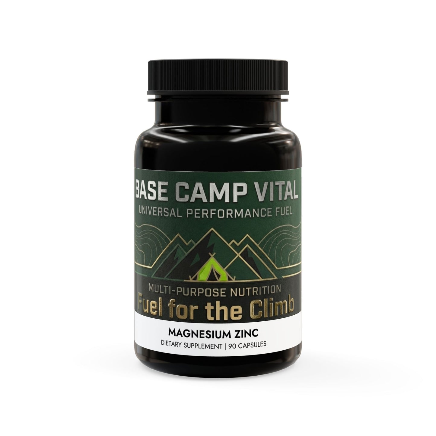 Base Camp Vital Magnesium & Zinc Supplement – Performance, Recovery & Muscle Support (free shipping)