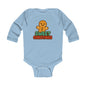 Infant Bodysuit - 'Sweet Christmas' Gingerbread Holiday Baby Onesie
