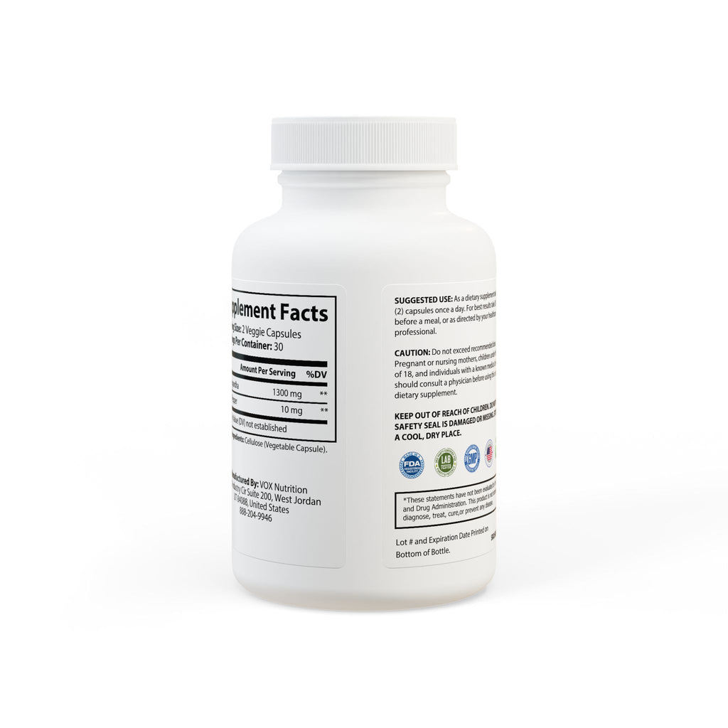 Base Camp Vital Ashwagandha and Black Pepper Supplement (60 capsules)