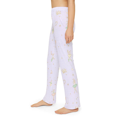 Kids Ballerina Lounge Pants – Pastel Tutu Print