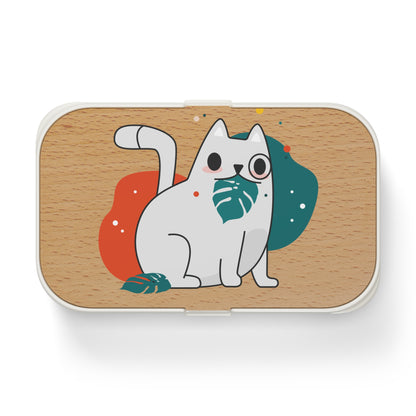 Cute Cat Bento Lunch Box - Eco-Friendly Meal Prep Container