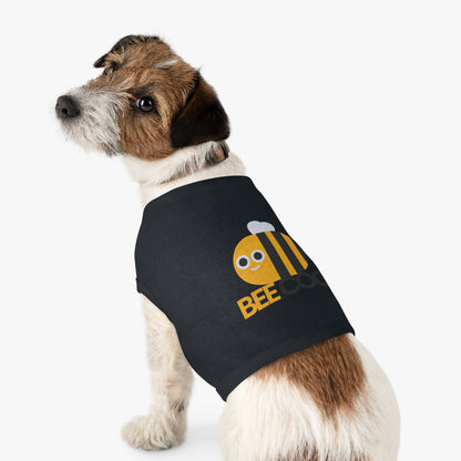 Bee Cool Pet Tank Top — Cute Yellow Bee Dog Shirt